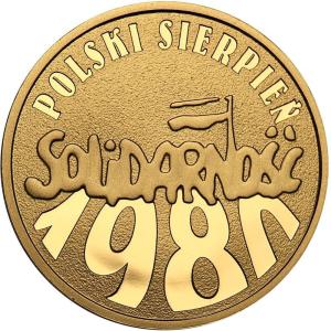 Polska. 30 złotych 2010 Polski Sierpień 1980 Solidarność