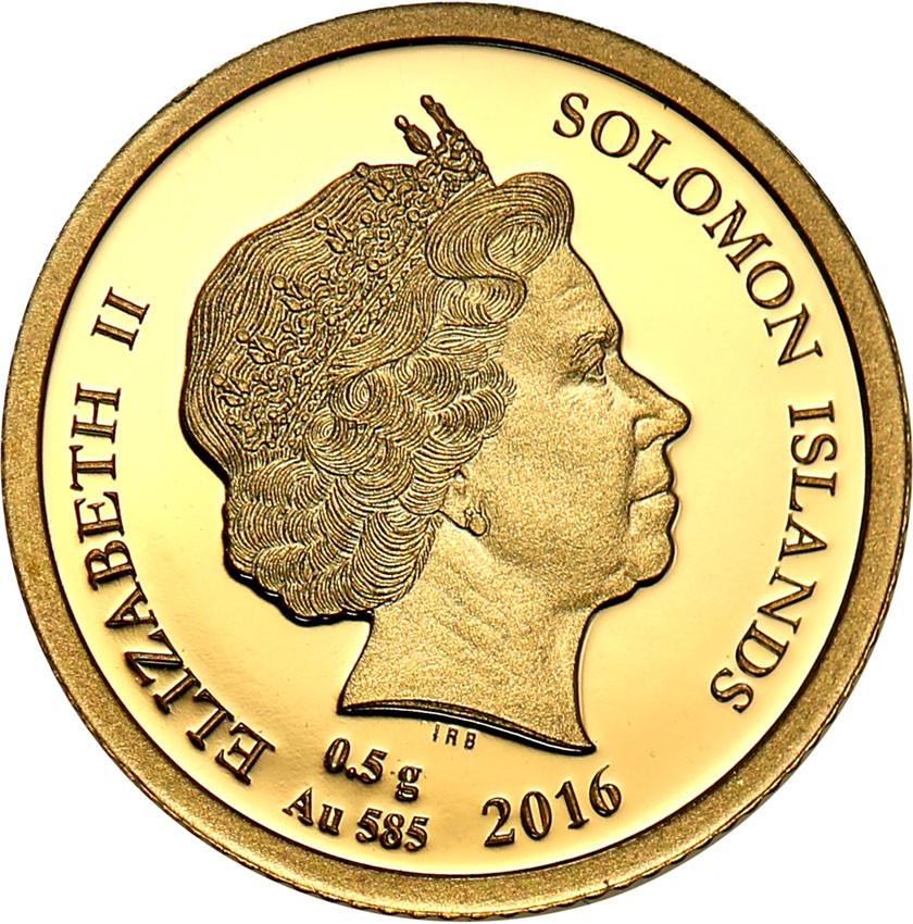 Wyspy Solomona 1 dolar 2016 Kolos Rodyjski st.L