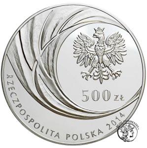 500 złotych Kanonizacja Jana Pawła II SREBRO 1 kg st.L