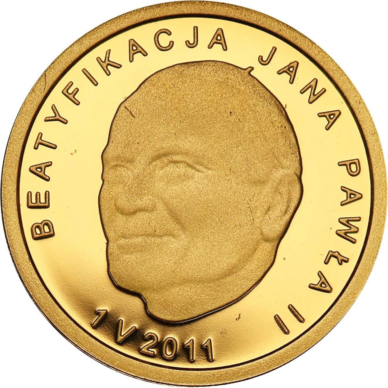 Polska 25 złotych 2011 Beatyfikacja Jana Pawła
