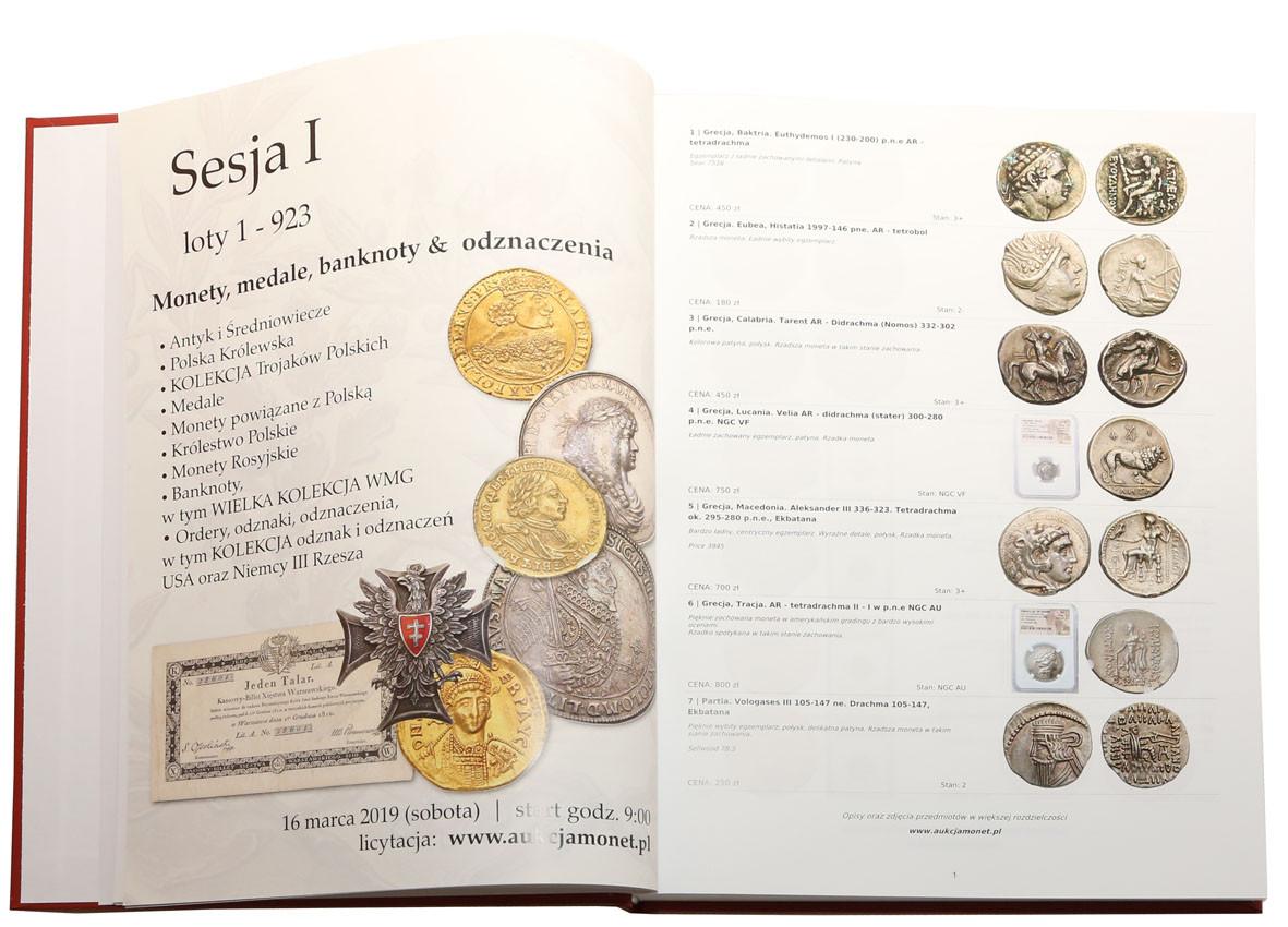 AUKCJA 19 - katalog 16-18.03.2019 - Antykwariat Numizmatyczny Niemczyk