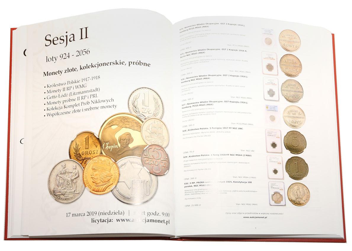 AUKCJA 19 - katalog 16-18.03.2019 - Antykwariat Numizmatyczny Niemczyk