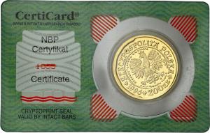 Polska. Złote 200 złotych 1996 Orzeł Bielik - 1/2 uncji złota