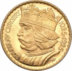 II RP. 10 złotych 1925 Bolesław Chrobry