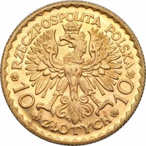 II RP. 10 złotych 1925 Bolesław Chrobry