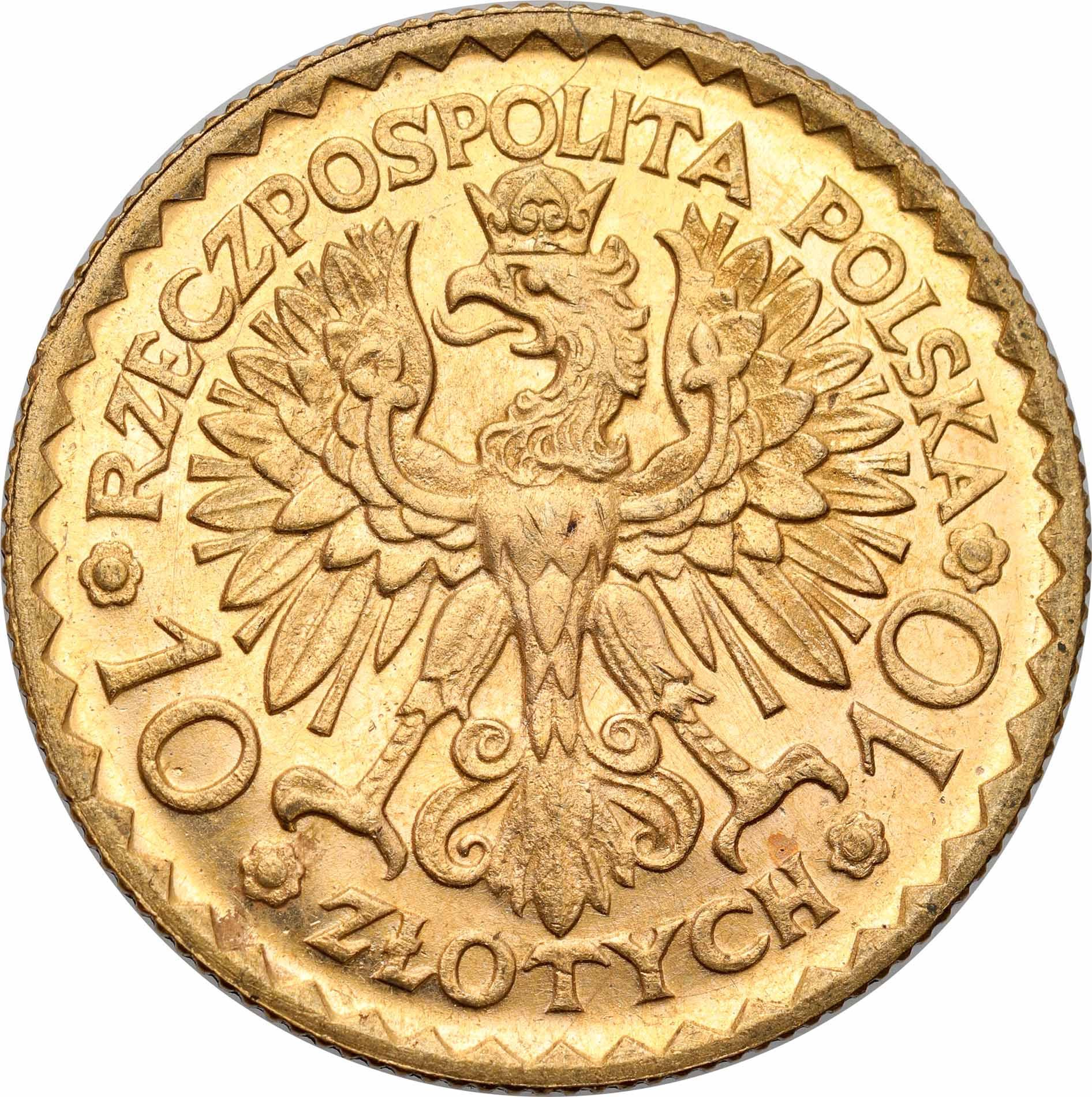 II RP. 10 złotych 1925 Bolesław Chrobry