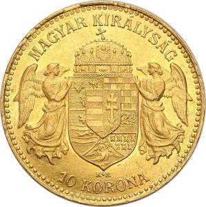 Węgry Franciszek Józef I 10 Koron 1906 KB