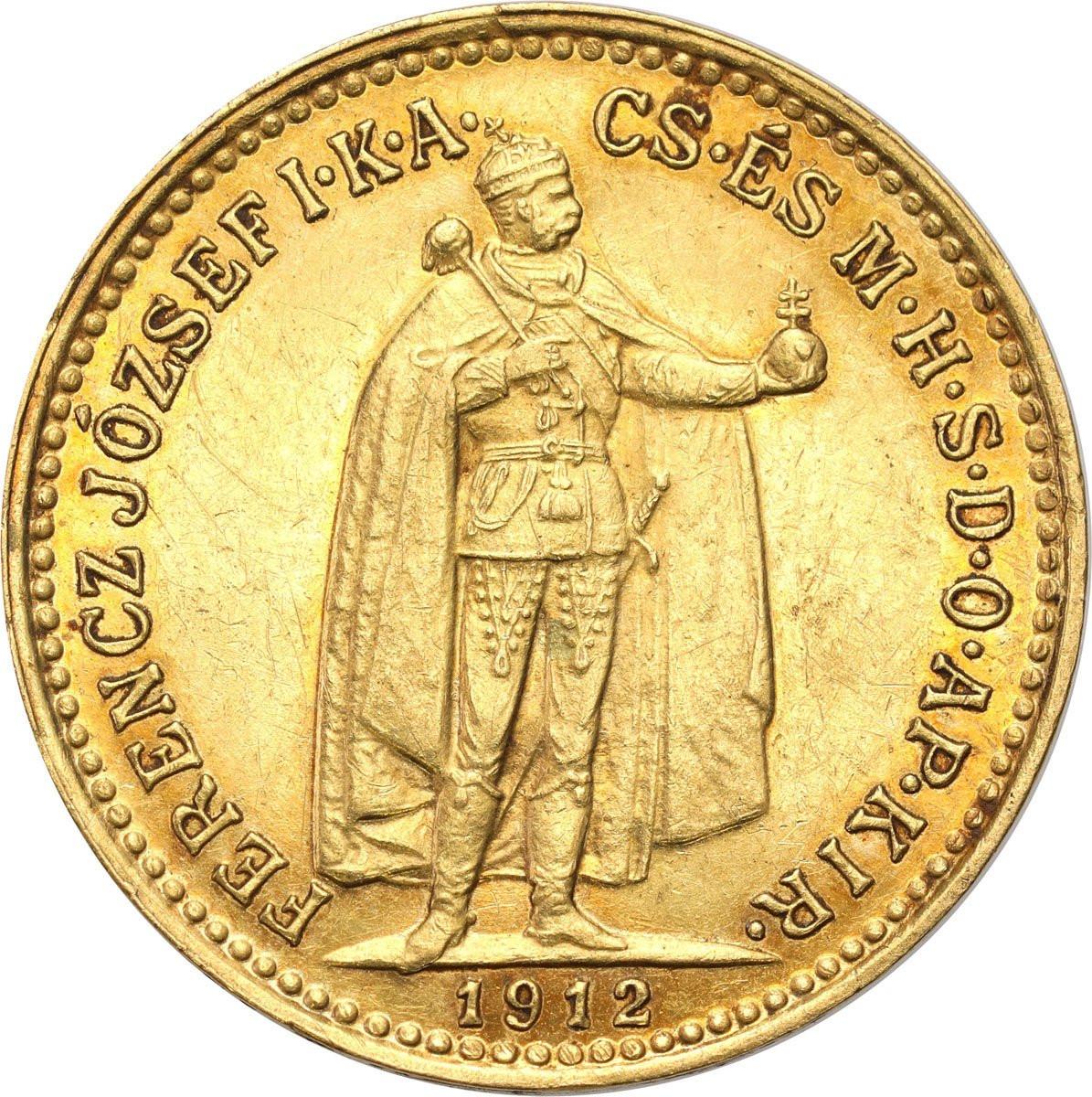 Węgry Franciszek Józef I 10 Koron 1912 KB