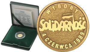 Polska. 25 złotych 2009 Wybory 4 czerwca 1989 Solidarność