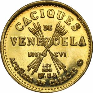 Wenezuela medalik 1959 Terepaima