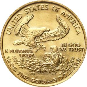 USA 5 dolarów 1986 (1/10 uncji złota) American Eagle