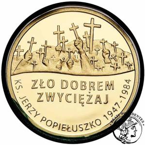 Polska III RP 37 złotych 2009 Popiełuszko st.L