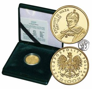 Polska III RP 100 złotych 1998 Zygmunt III Waza st.L/L-
