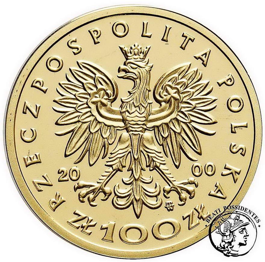 Polska III RP 100 złotych 2000 Jan II Kazimierz st.L