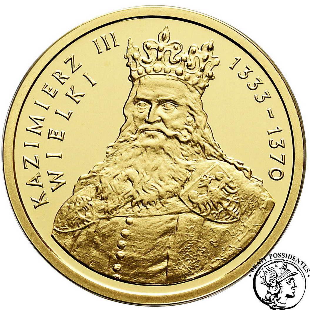 Polska III RP 100 złotych 2002 Kazimierz III Wielki st.L