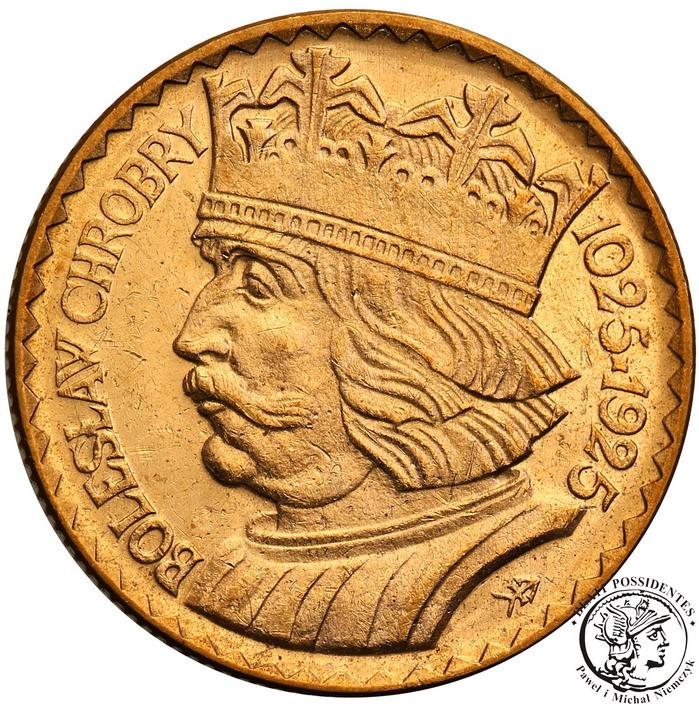 Polska II RP 20 złotych 1925 Chrobry st.1