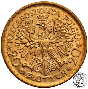 Polska II RP 20 złotych 1925 Chrobry st.1