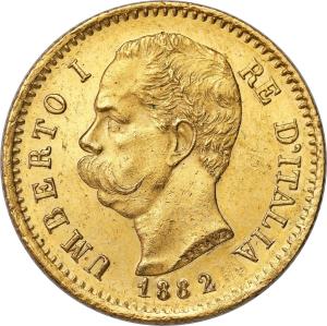 Włochy 20 Lirów 1882 Umberto I