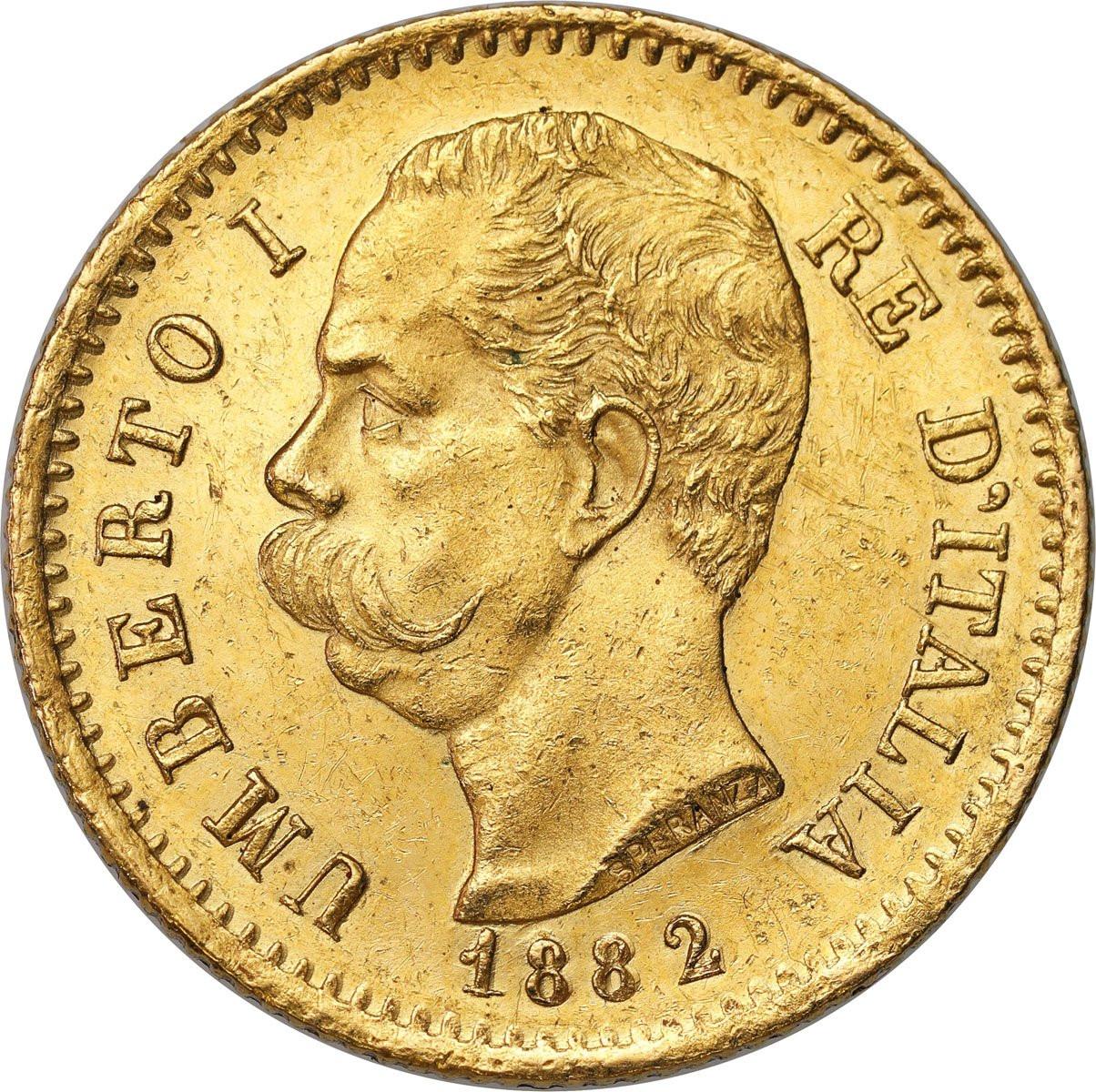 Włochy 20 Lirów 1882 Umberto I