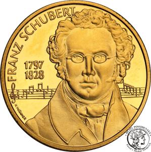 Austria 500 szylingów 1997 Franz Schubert st.L