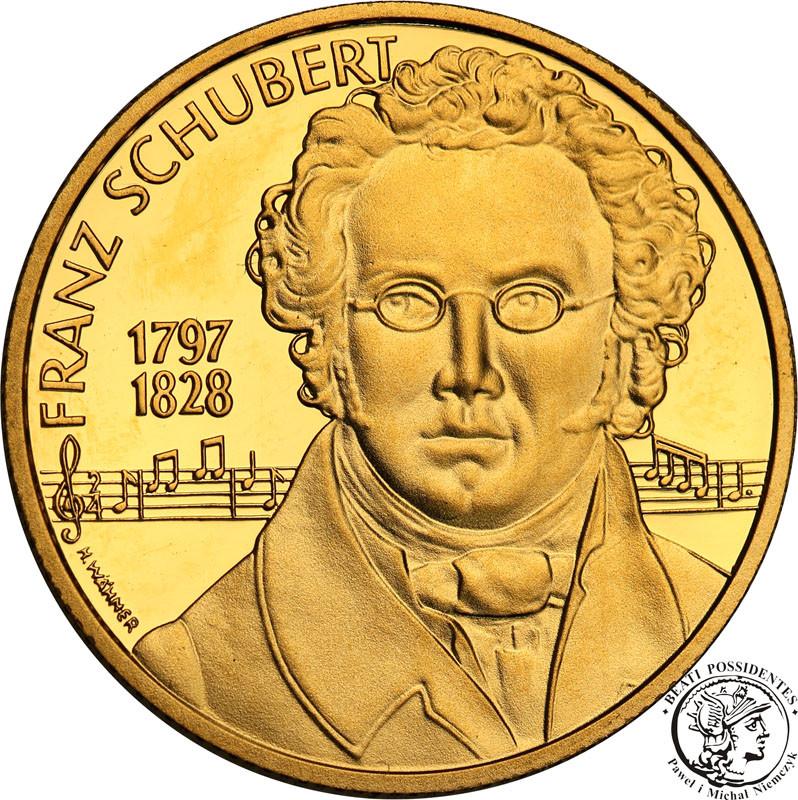 Austria 500 szylingów 1997 Franz Schubert st.L