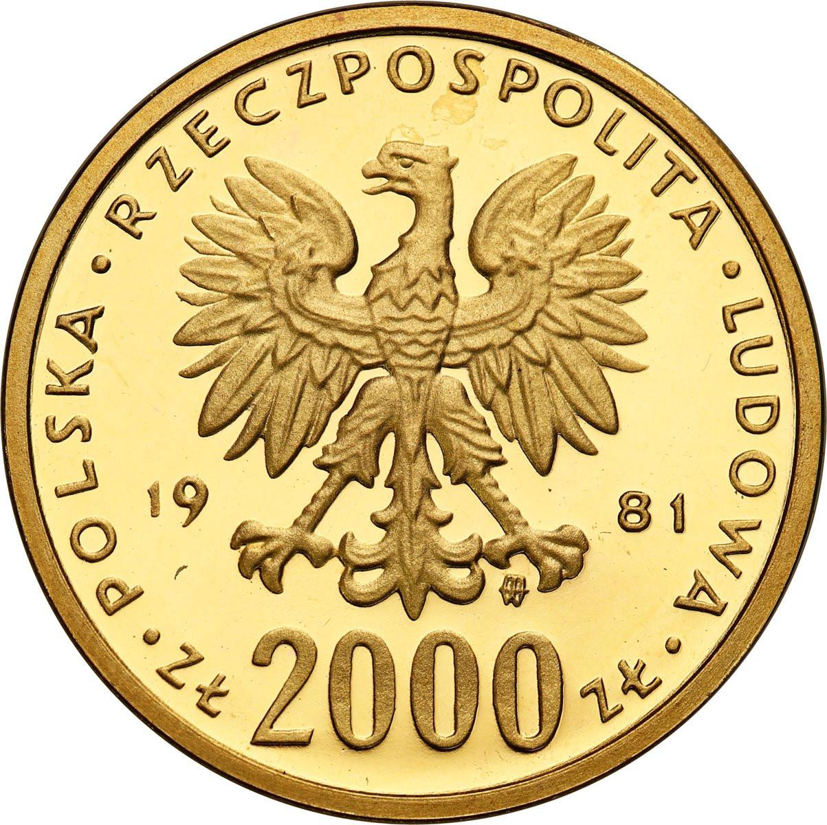 PRL. 2000 złotych 1981 Władysław Herman