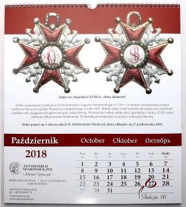 Kalendarz numizmatyczny 2018 NIEMCZYK - limitowana edycja!