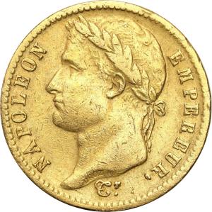 Francja Napoleon Bonaparte 20 Franków 1813 A