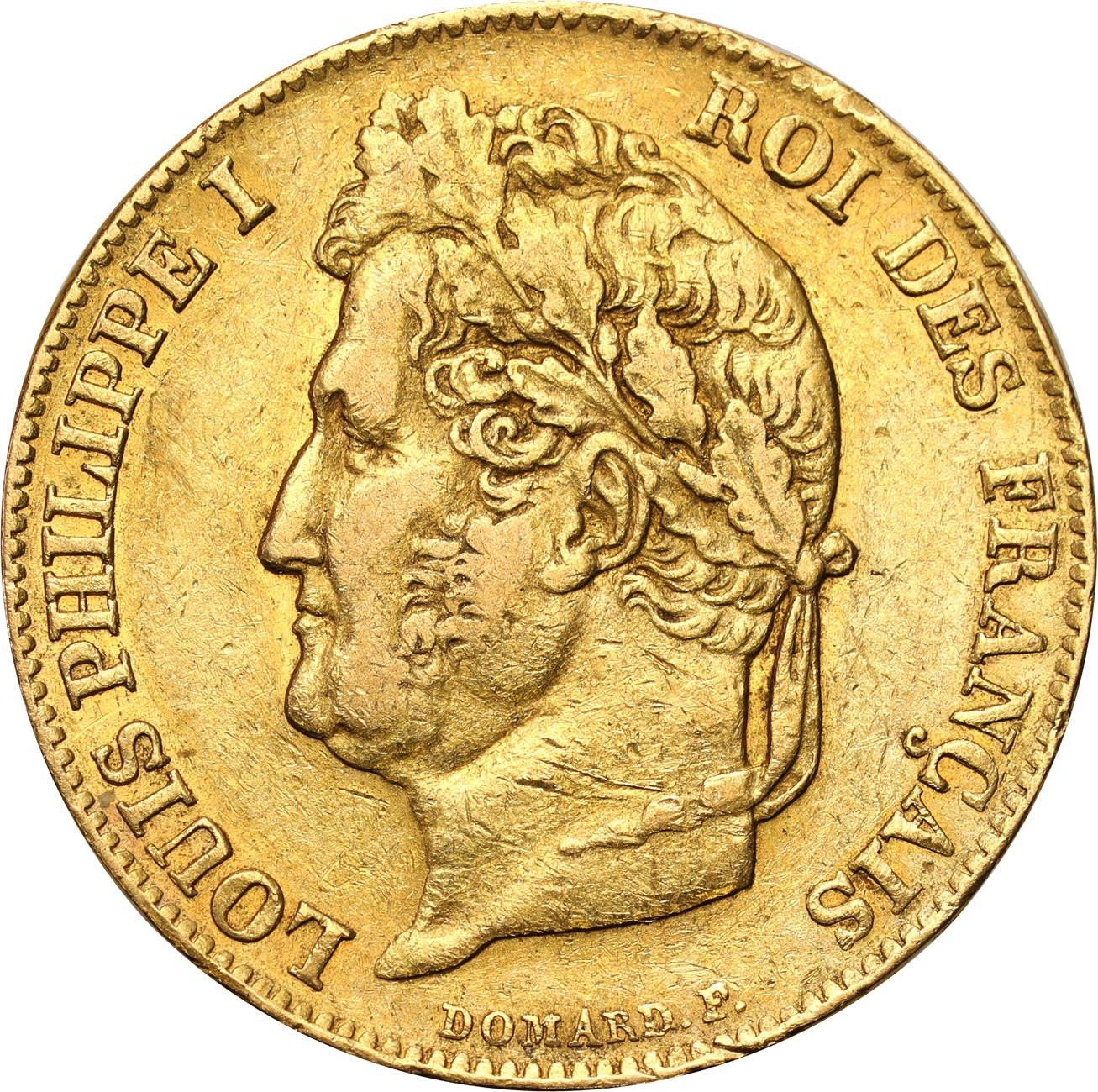 Francja. Filip I 20 franków 1840