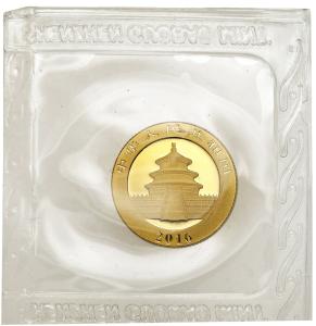 Chiny 50 yuan 2016 Panda