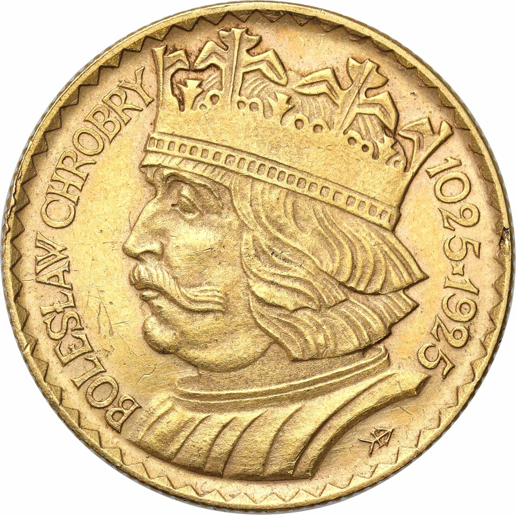 II RP. 10 złotych 1925 Bolesław Chrobry