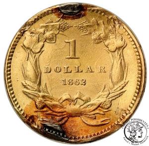 USA 1 dolar 1862 Philadelphia st.5