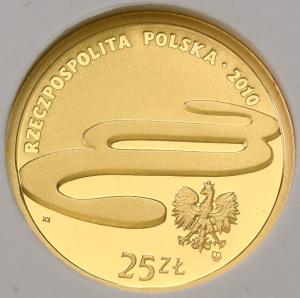 25 złotych 2010 Trybunał Konstytucyjny Grading PR70