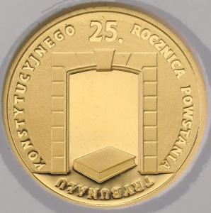 25 złotych 2010 Trybunał Konstytucyjny Grading PR70