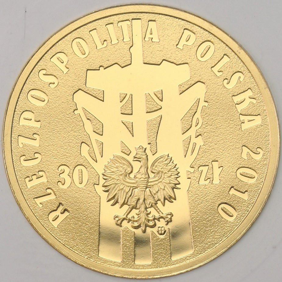 30 złotych 2010 Polski Sierpień 1980 Solidarność Grading PR70