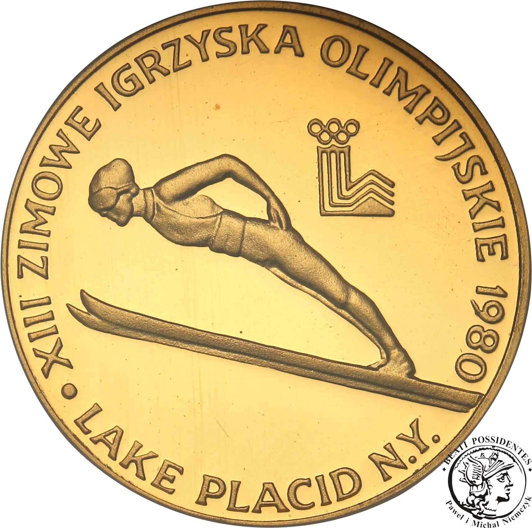 2000 złotych 1980 Lake Placid PR70