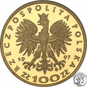 Polska III RP 100 złotych 1997 Stefan Batory GCN PR69