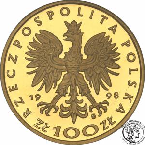 III RP 100 złotych 1998  Zygmunt III Waza PR68