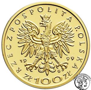 Polska III RP 100 złotych 1999 Zygmunt II August st.L
