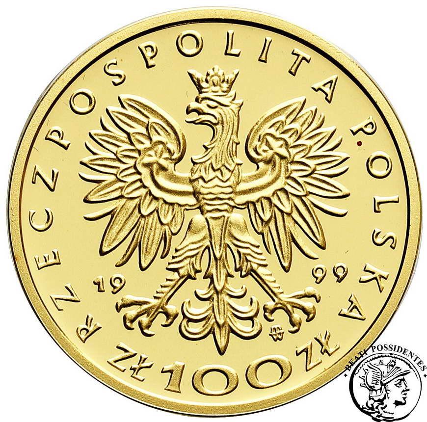Polska III RP 100 złotych 1999 Zygmunt II August st.L