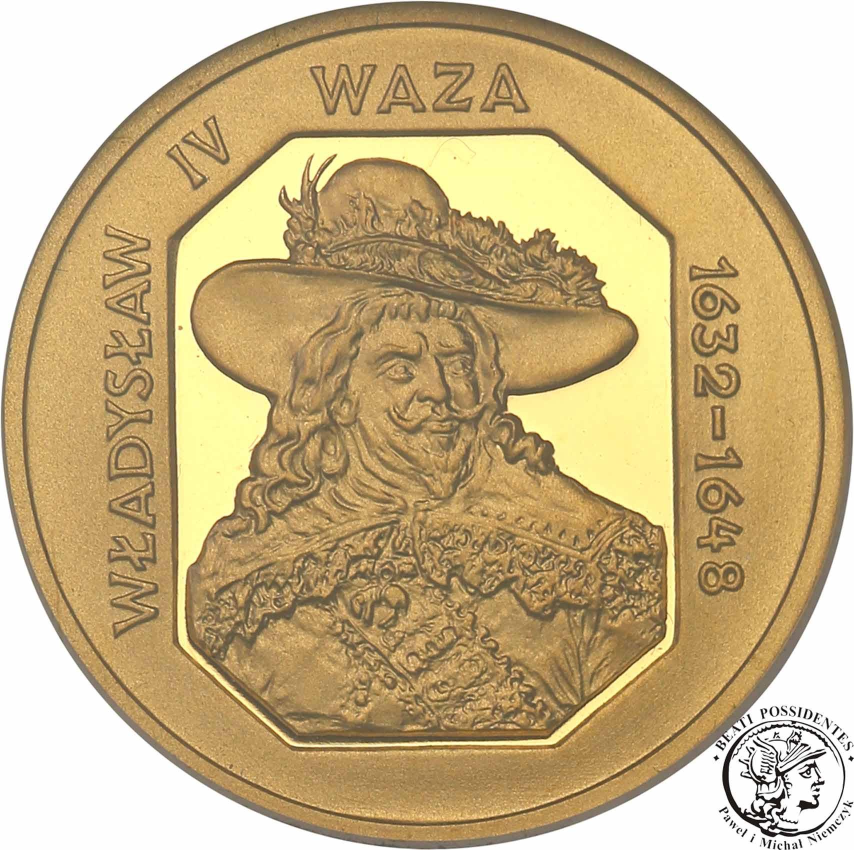 Polska 100 złotych 1999 Władysław IV Waza PR70