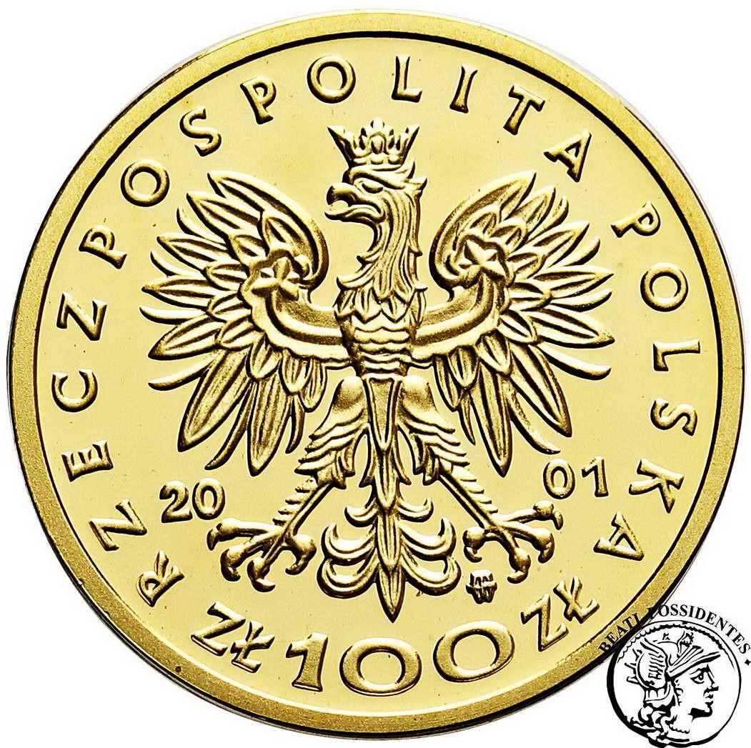 100 złotych 2001 Władysław I Łokietek PR68