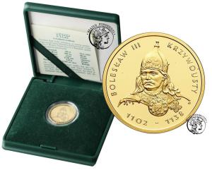 III RP 100 złotych 2001 Bolesław III Krzywousty st. L