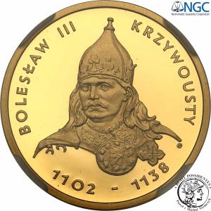 100 złotych 2001 Bolesław III Krzywousty NGC PR69 ULTRA CAMEO