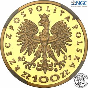 100 złotych 2001 Bolesław III Krzywousty NGC PR69 ULTRA CAMEO