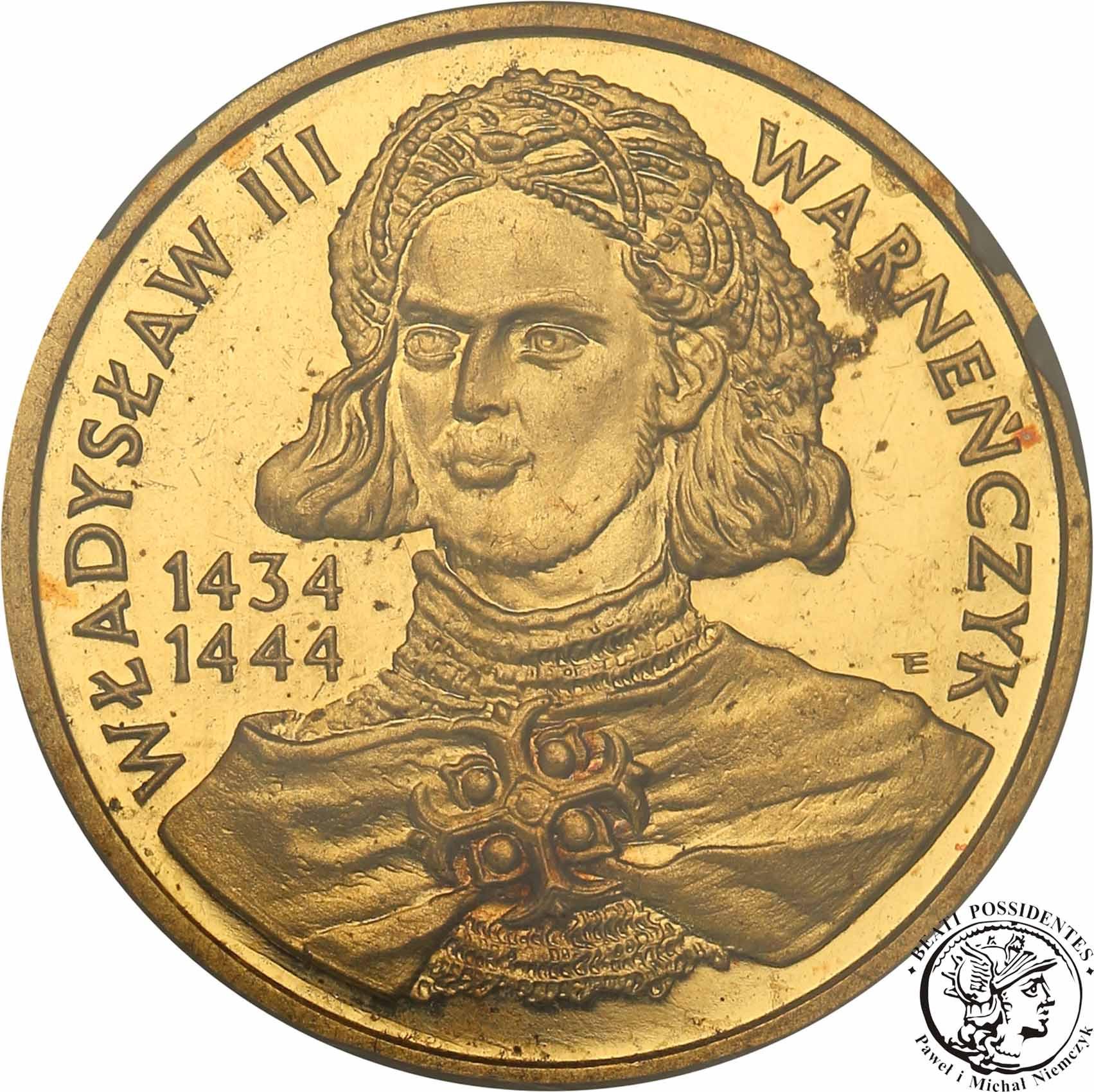 Polska III RP 100 złotych 2003 Władysław III Warneńczyk st. L-