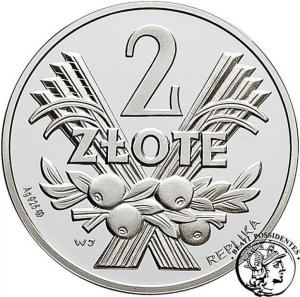 Polska REPLIKA monety 2 złote 1959 st.L