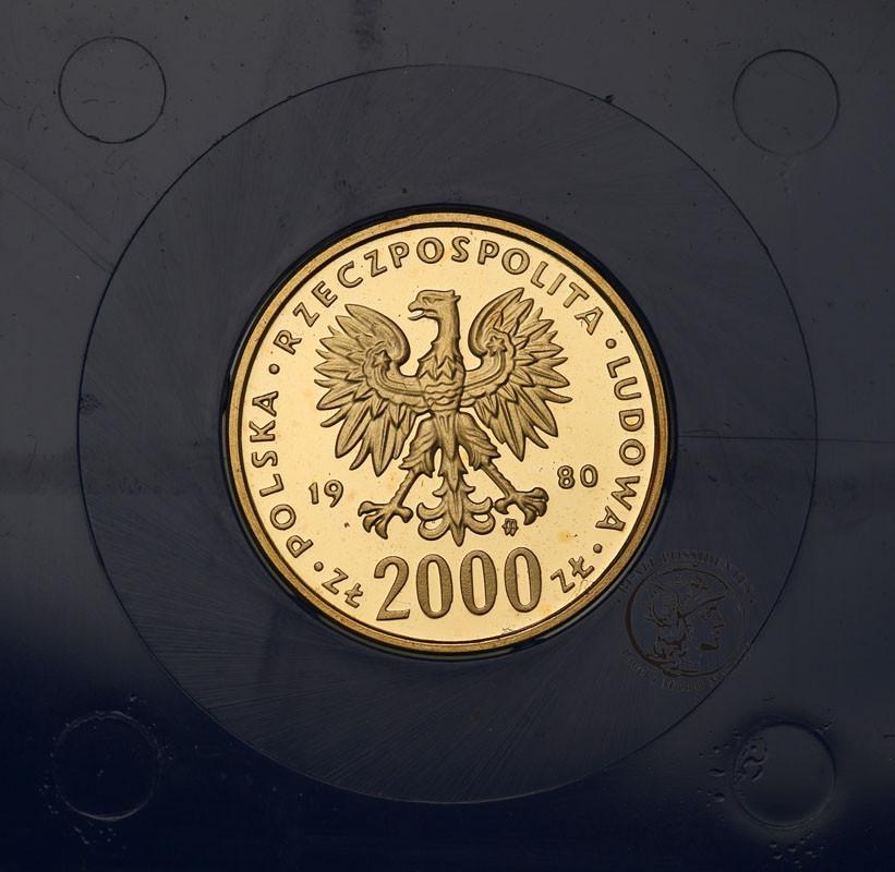 2000 złotych 1980 Lake Placid st. L