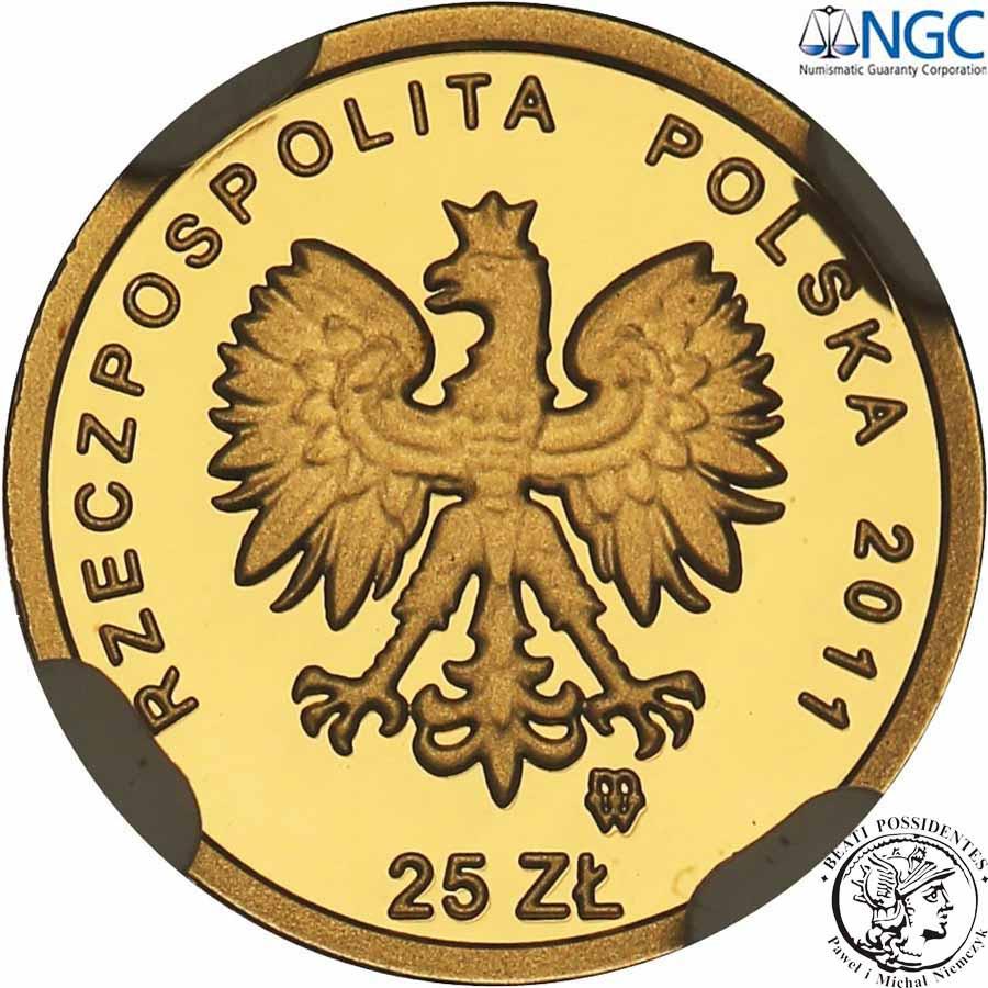 25 złotych 2011 Beatyfikacja Jana Pawła II NGC PF70 ULTRA CAMEO (MAX)