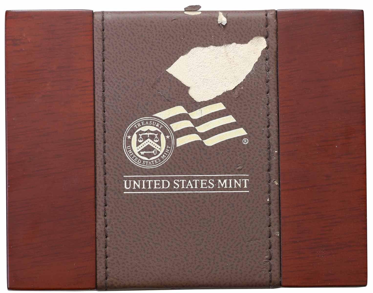 USA. Złote 50 dolarów 2010 Buffalo - BIZON (uncja złota) - STEMPEL LUSTRZANY